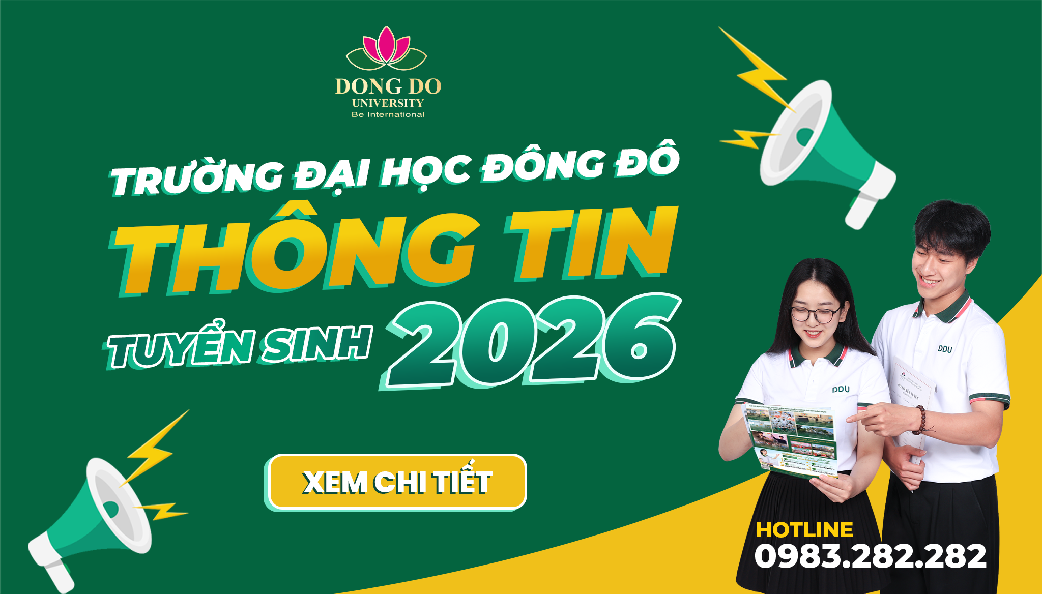 Ban hành thông tin tuyển sinh năm 2026