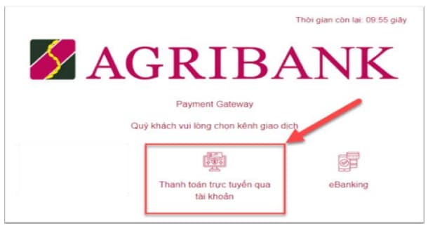 + Điều kiện sử dụng: Tài khoản thanh toán tại Agribank của Quý khách đã đăng ký sử dụng dịch vụ Thương mại điện tử (Ecommerce).