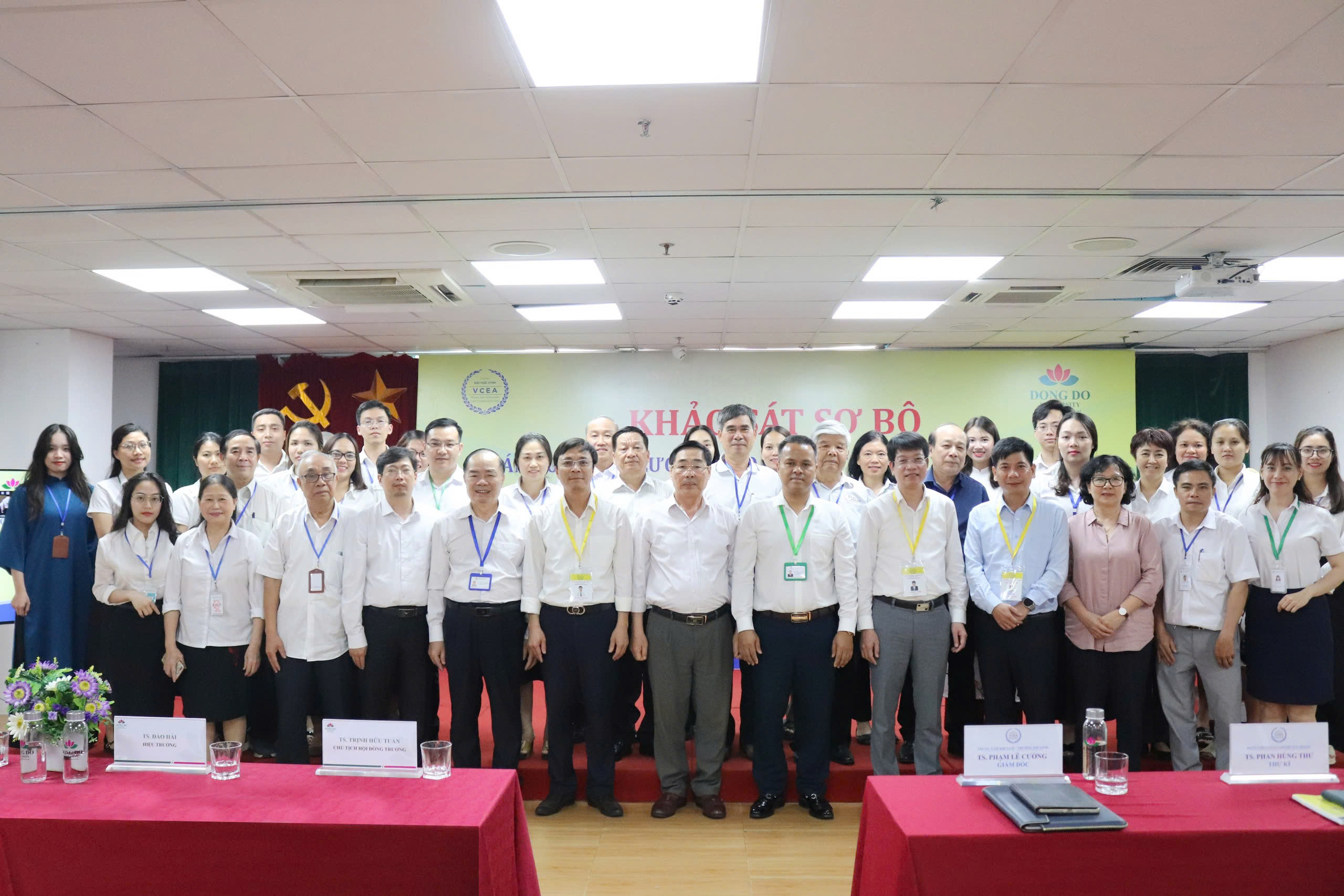 Khảo sát sơ bộ đánh giá chất lượng cơ sở giáo dục Trường Đại học Đông Đô